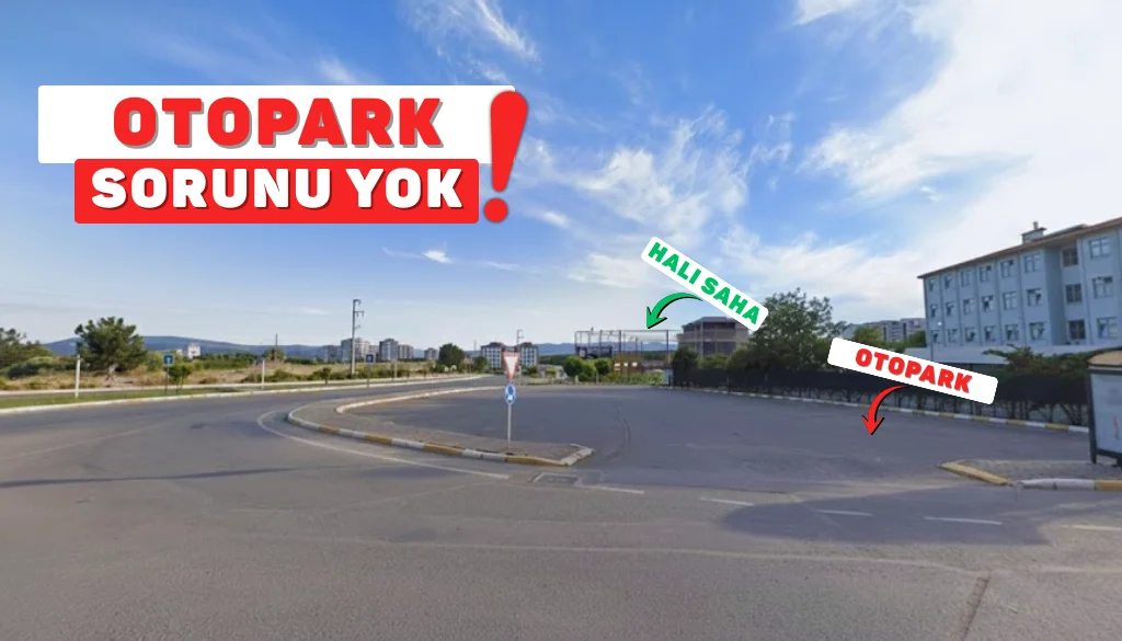 Ayrancılar Halı Saha - Otopark Görünümü